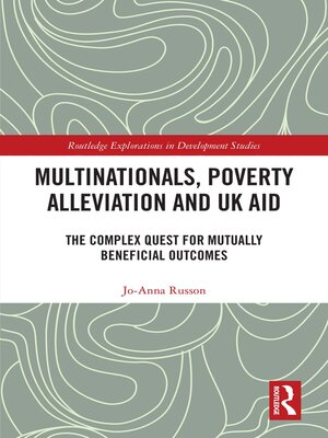 cover image of Multinationals, Poverty Alleviation and UK Aid